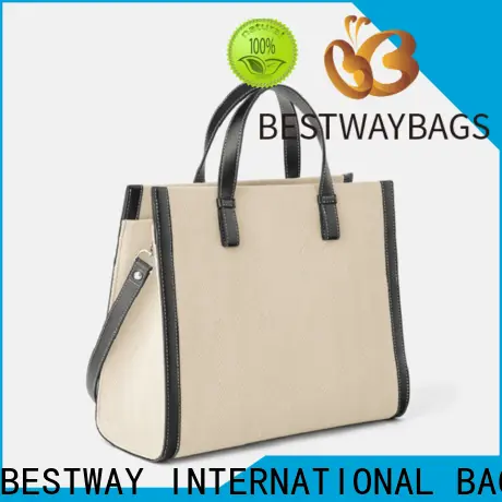 Bestway tote canvas handbags factory for travel 1