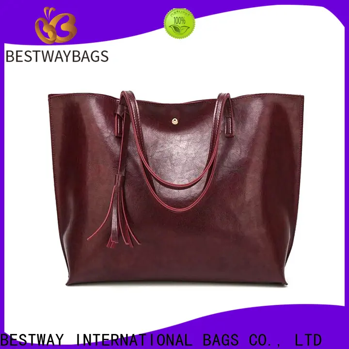 Bestway elegance leather bag material supplier for women 1