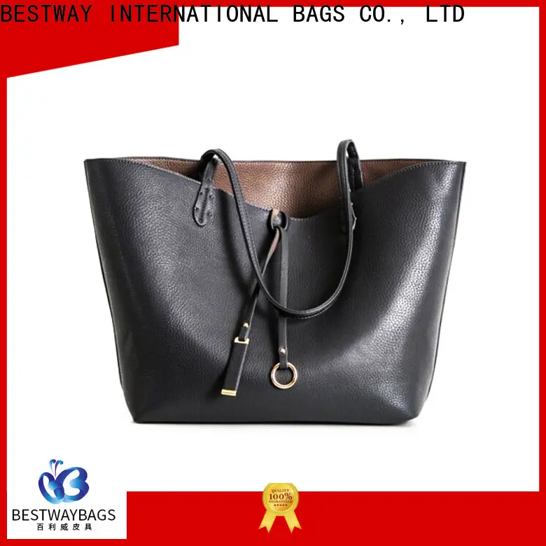 Bestway plain leather bag shop on sale 1