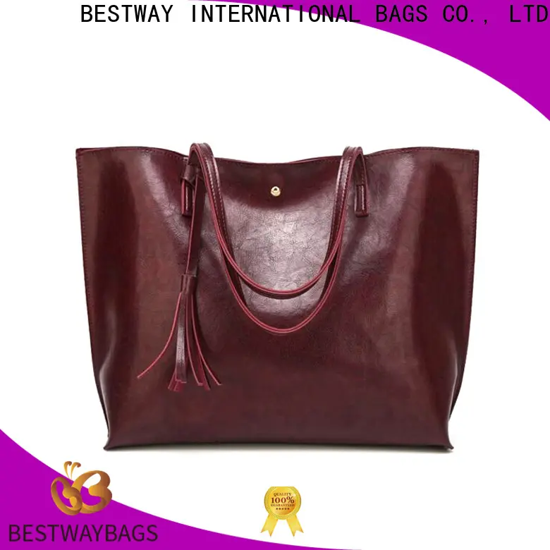 Bestway ladies pebbled leather Chinese for women 1