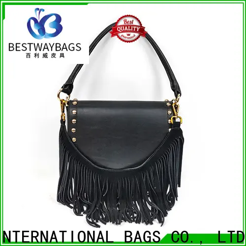 Bestway High-quality yellow leather bag manufacturers for date 1
