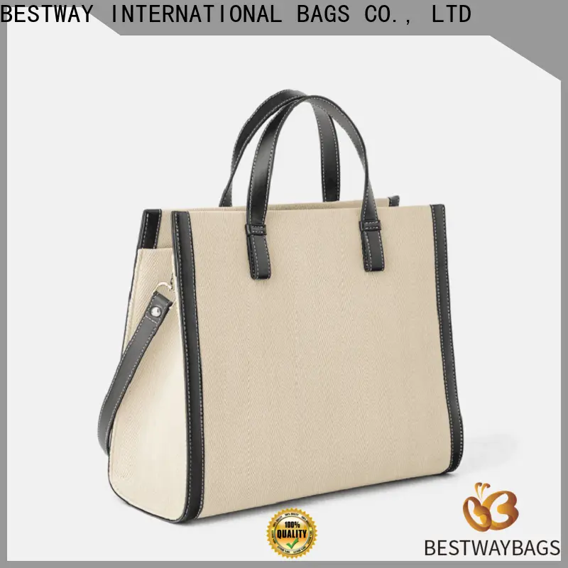 Bestway multi function reusable canvas bags company for vacation 1