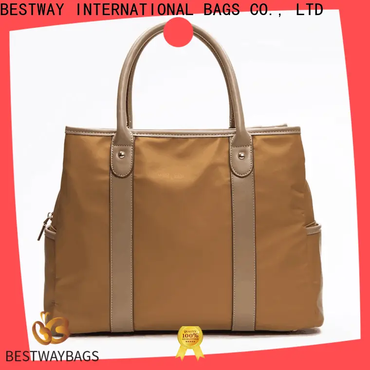 Bestway Top nylon tote bag with shoulder strap for business for bech 1