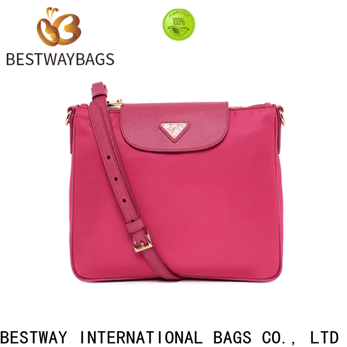 Bestway women black nylon handbag Suppliers for gym 1