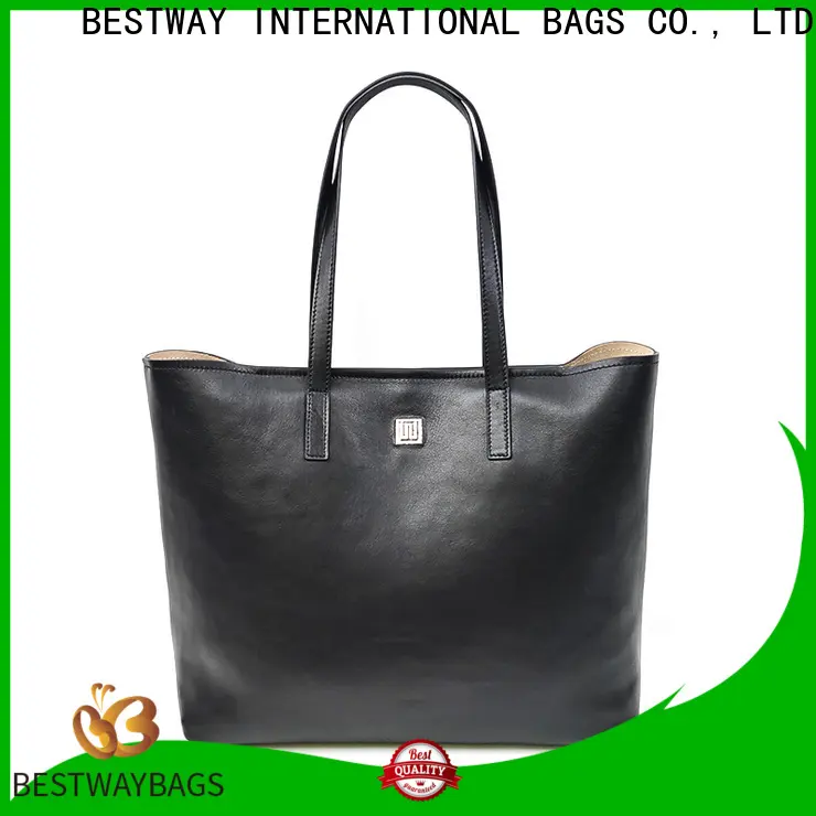 Bestway High-quality nice leather bag wildly for work 1