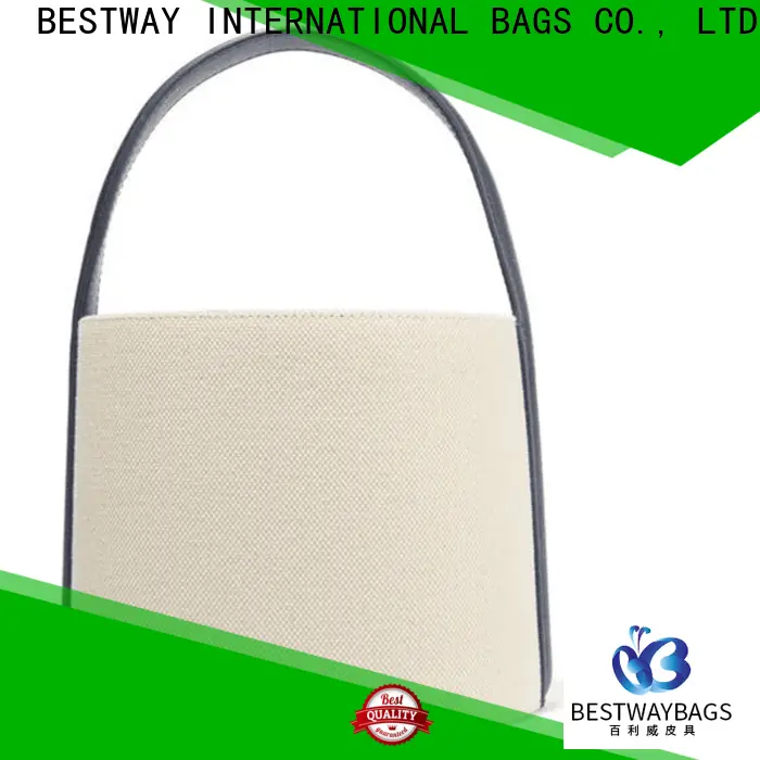 Bestway designer leather and canvas totes factory for vacation 1