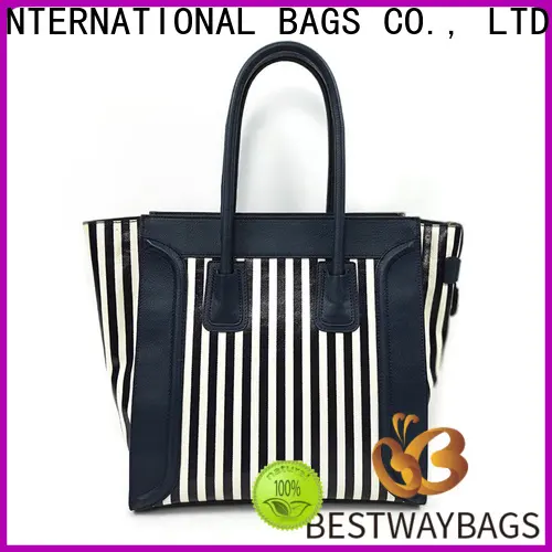 Bestway multi function women's canvas tote factory for shopping 1