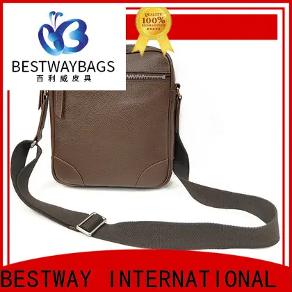 Bestway Latest leather ladies bag price manufacturer for school 1