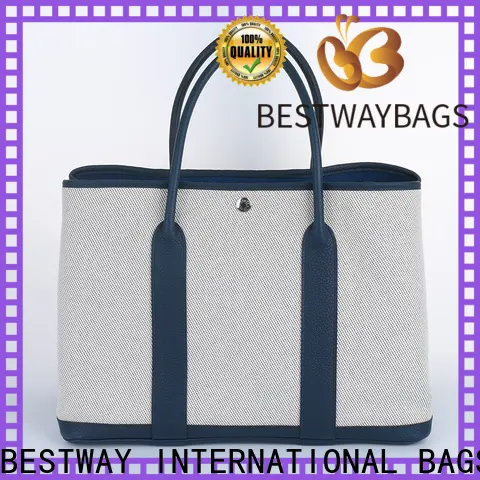 Bestway High-quality cotton canvas tote company for holiday 1