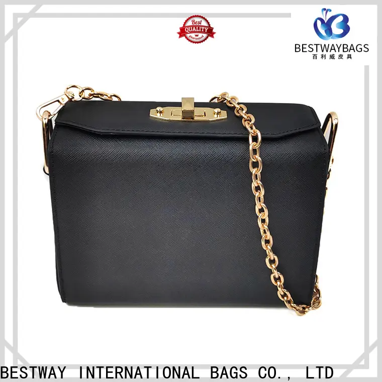 Bestway black pu leather jacket manufacturers for lady 1