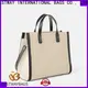 Bestway Latest black canvas bag wholesale for shopping 1