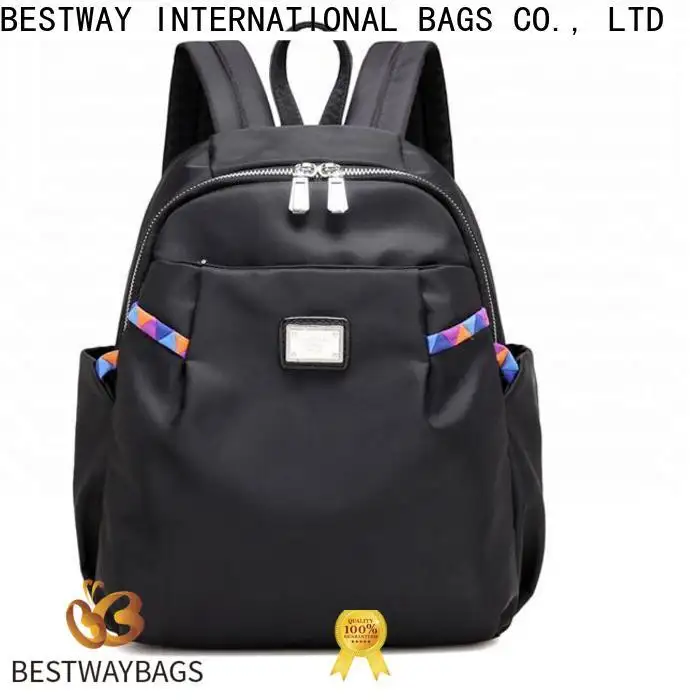 Bestway capacious black nylon tote bag women's on sale for gym 1
