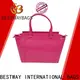 Bestway Latest pu tote company for girl 1