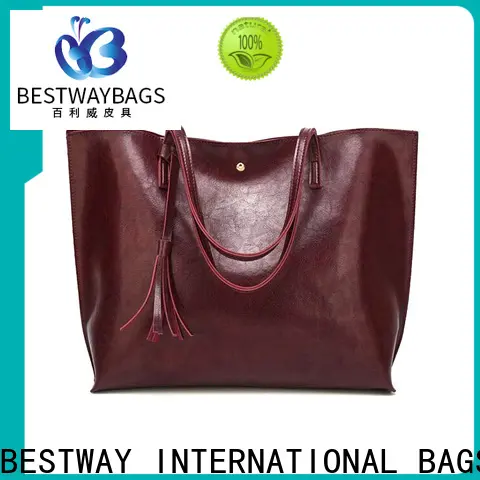 Bestway elegant polyurethane vegan leather for sale for girl 1