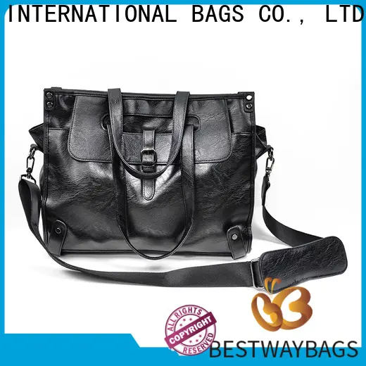 Bestway simple pu leather made of for business for lady 1