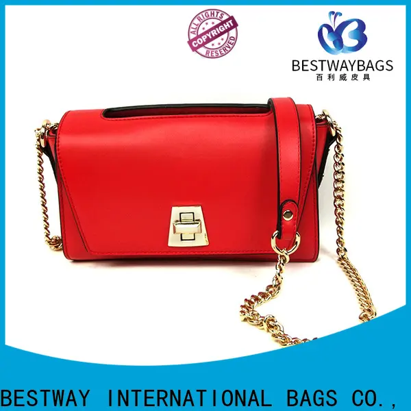 Bestway trendy faux leather vs pu leather Suppliers for ladies 1