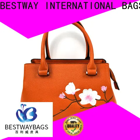 Bestway quality pu shopper bag company for ladies 1