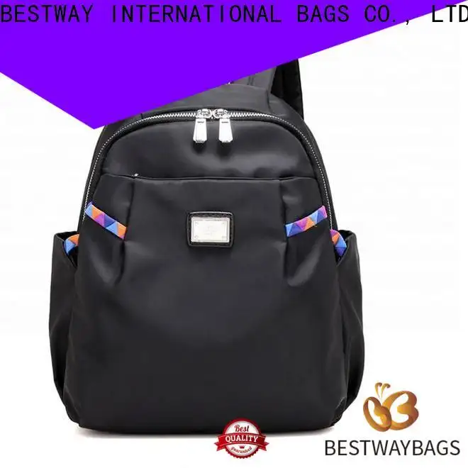 High-quality nylon and leather crossbody bag handbag personalized for gym 1