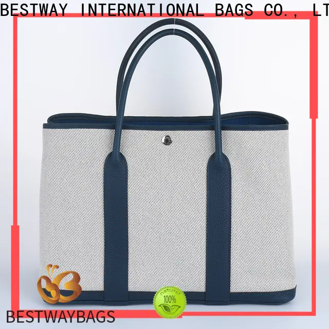 Bestway Latest plain canvas shopping bags factory for shopping 1