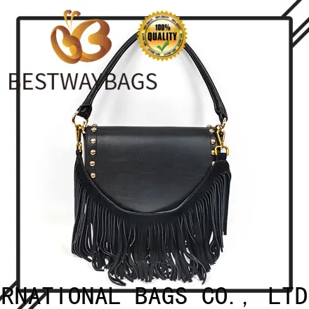 Bestway Top leather handbags on sale manufacturers for school 1