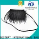 New leather bag material blue company for ladies 1