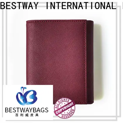 Bestway trendy black leather pocketbooks Supply 1