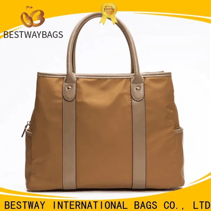Bestway light ladies nylon handbags personalized for sport 1