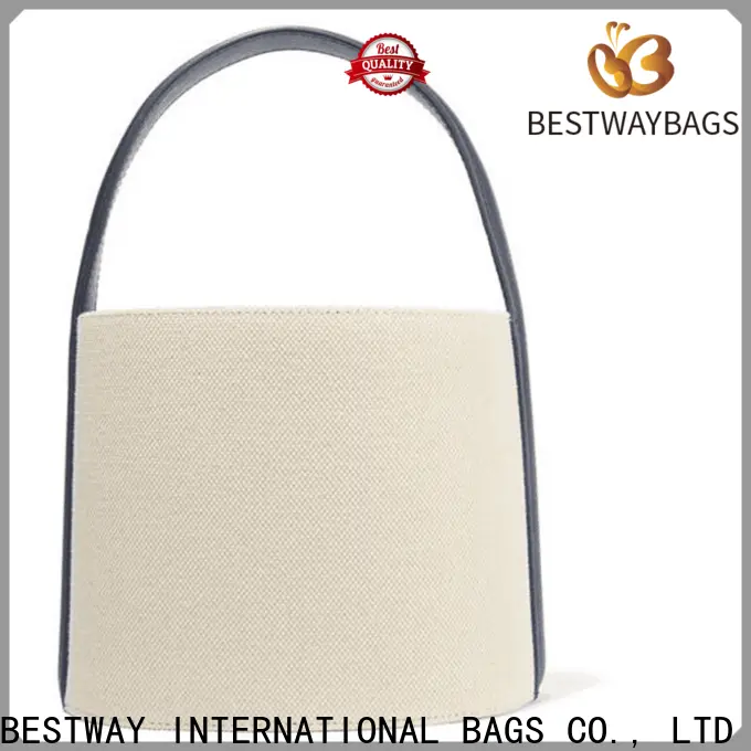 Bestway fashion canvas leather totes for business for holiday 1