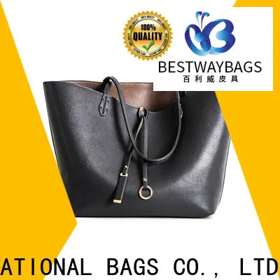 Bestway genuine black leather handbags online wildly for school 1