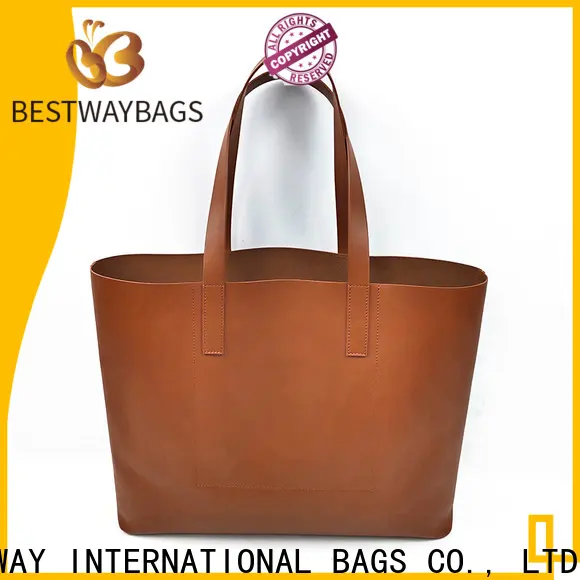 Bestway boutique taupe leather bag online for women 1
