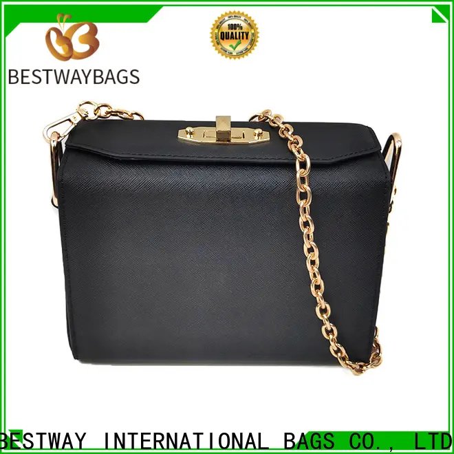 Bestway elegant pu leather shoulder bag factory for girl 1