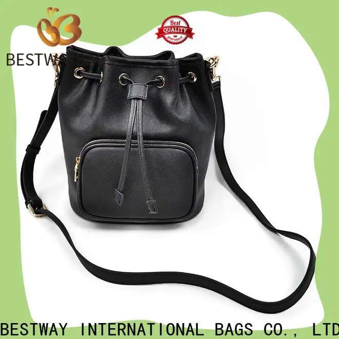Bestway Custom ladies black leather handbags wildly for work 1
