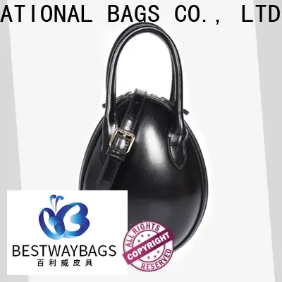 Custom leather handbags large supplier for lady 1