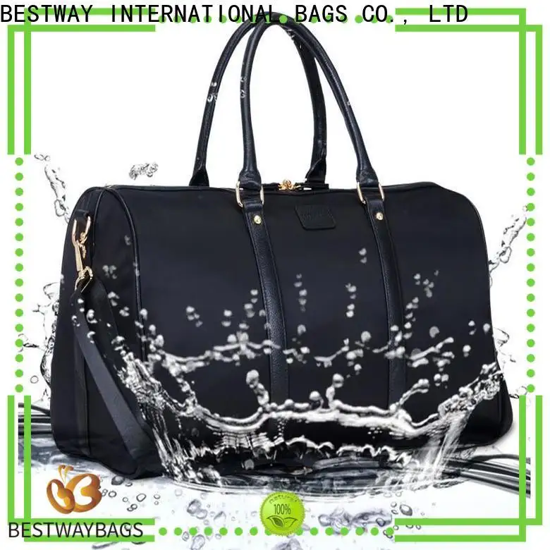 Bestway foldable nylon fabric handbags company for bech 1