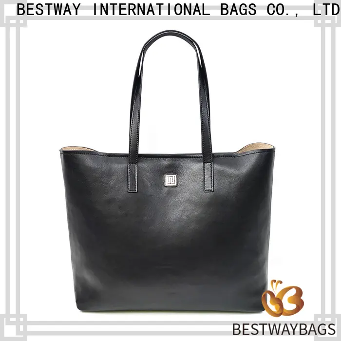 Bestway vintage black leather handbags Suppliers for daily life 1