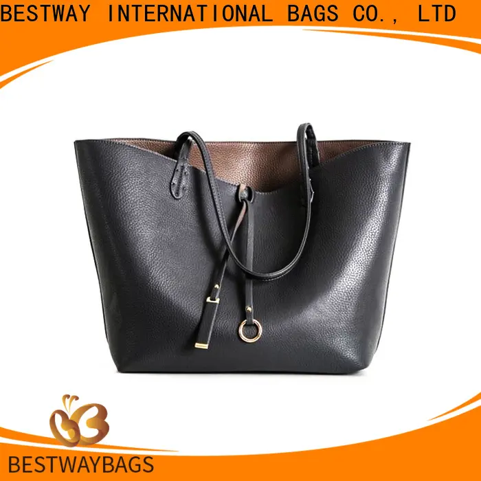 Bestway Custom leather shoulder handbags manufacturer 1