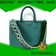 Bestway customized pu tote bag company for lady 1