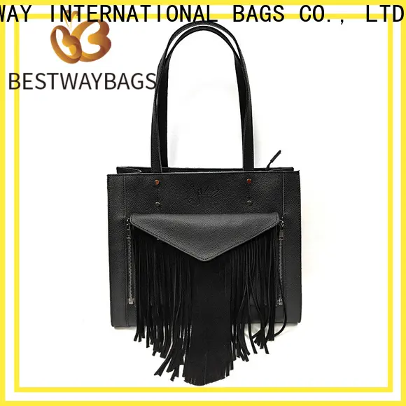 Bestway High-quality ladies soft leather bags for business for date 1