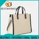 Bestway strip canvas beach bags wholesale for shopping 1