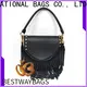 Bestway designer black leather bags online Supply for daily life 1