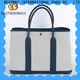 Bestway big canvas striped tote bag Supply for shopping 1