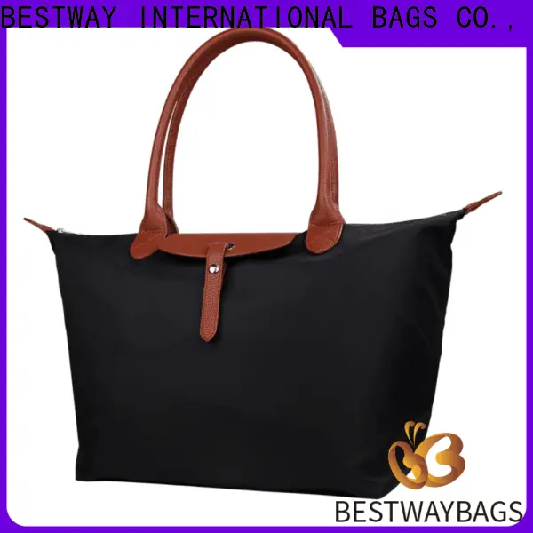Bestway purses black nylon purse wildly for gym 1