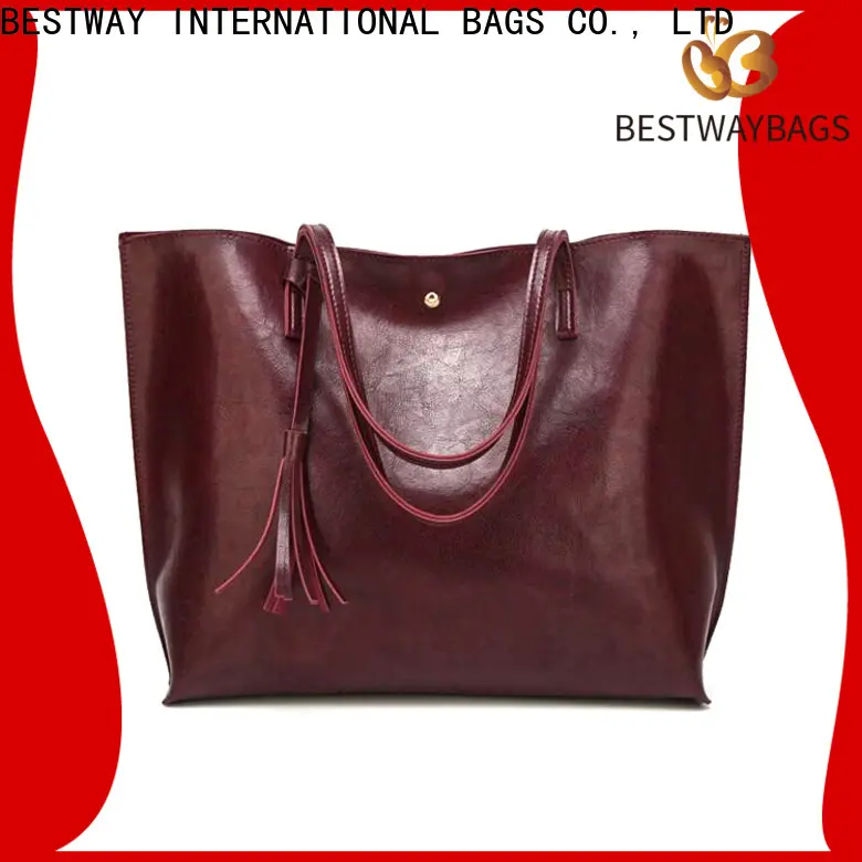 Bestway Bestway Bag premium pu leather material for sale for lady 1