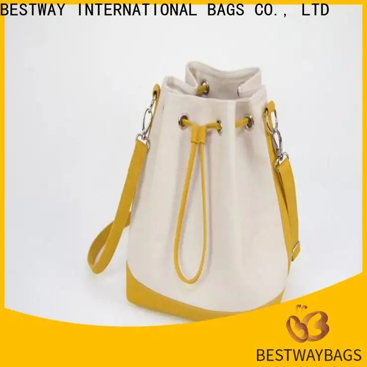 Bestway customized big canvas tote bags wholesale for travel 1