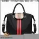 durable navy nylon tote bag large personalized for swimming 1