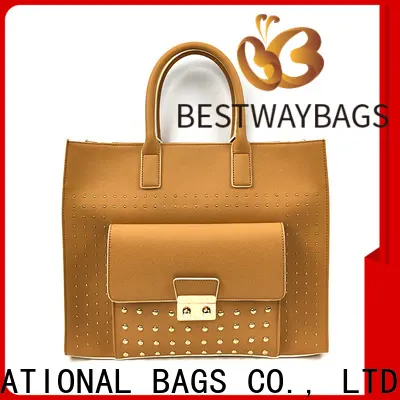 Bestway High-quality what is meant by pu leather manufacturers for lady 1