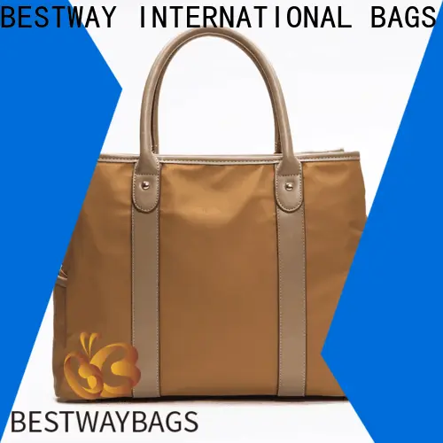 Bestway purses nylon leather tote Supply for bech 1