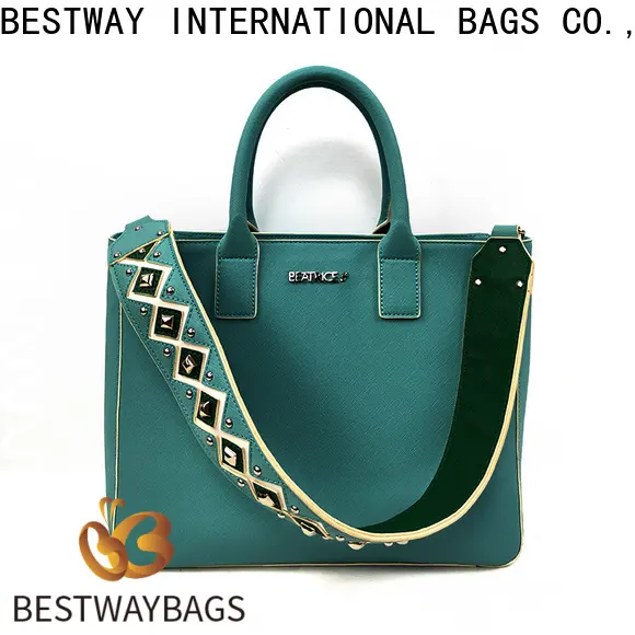 Bestway small pu leather tote bag Chinese for women 1