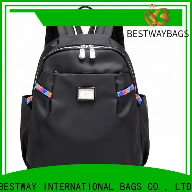 durable nylon purse with leather straps large Supply for swimming 1