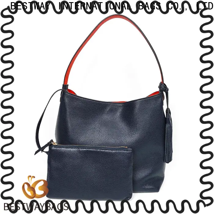 Wholesale leather slouch bag purse wildly for work 1